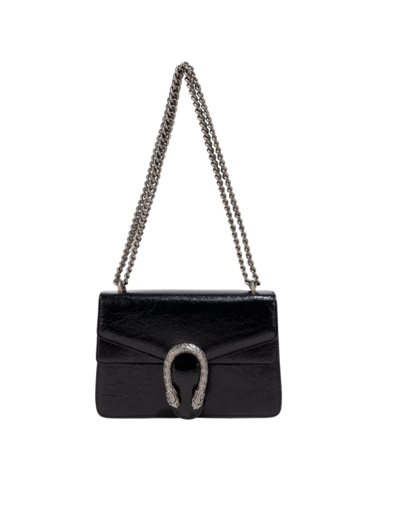 Sac à bandoulière avec chaîne métallique
